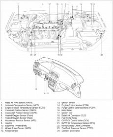 Crankshaft position sensor location 2008 Sonata 2.4 - Hyundai Forum ...